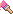 桃色のペイントブラシ